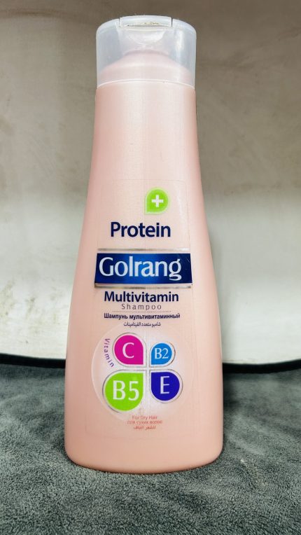 Golrang Protein Multivitamin Shampoo 900g for Hair Growth - Vitamins C, B2, B5, E Formula | Advanced Hair Strengthening Treatment