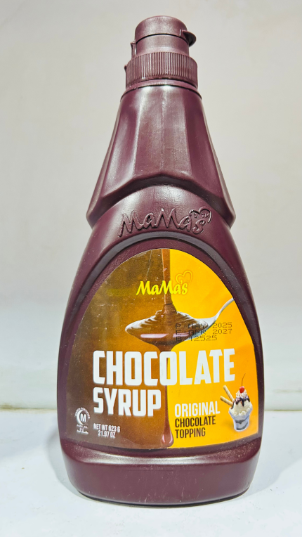Mama's Premium Chocolate Syrup - Rich & Creamy Dessert Topping for Ice Cream, Pancakes & Beverages