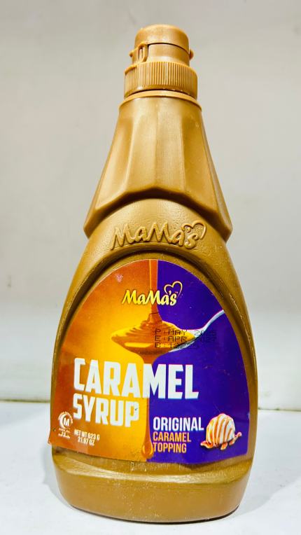 Mama's Original Caramel Syrup - Premium Sweet Topping for Desserts, Coffee & Ice Cream