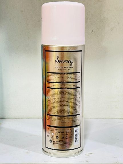 Secrecy Deodorant Body Spray 200ml JA Just Awesome