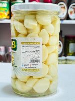 1018 Pearl Garlic Pickled 660g Iranian Whole Peeled Cloves Gul99 (1)