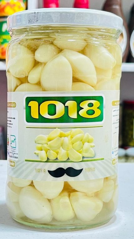 1018 Pearl Garlic Pickled 660g Iranian Whole Peeled Cloves Gul99