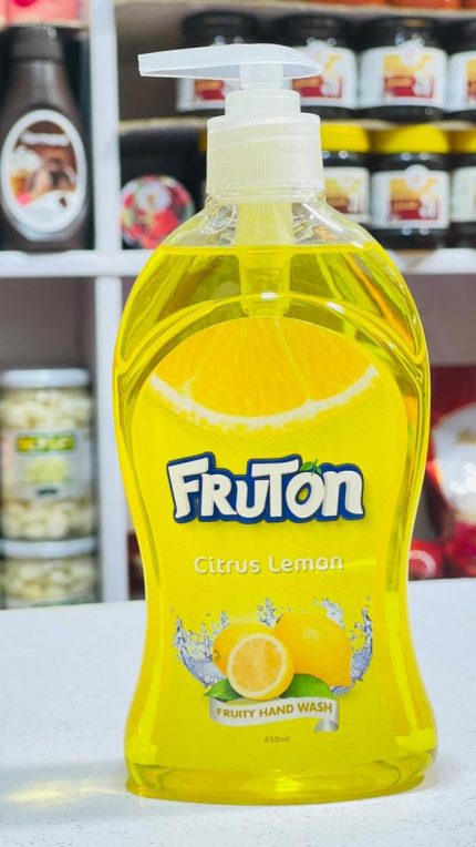 FruTon Citrus Lemon Antibacterial Hand Wash 450ml
