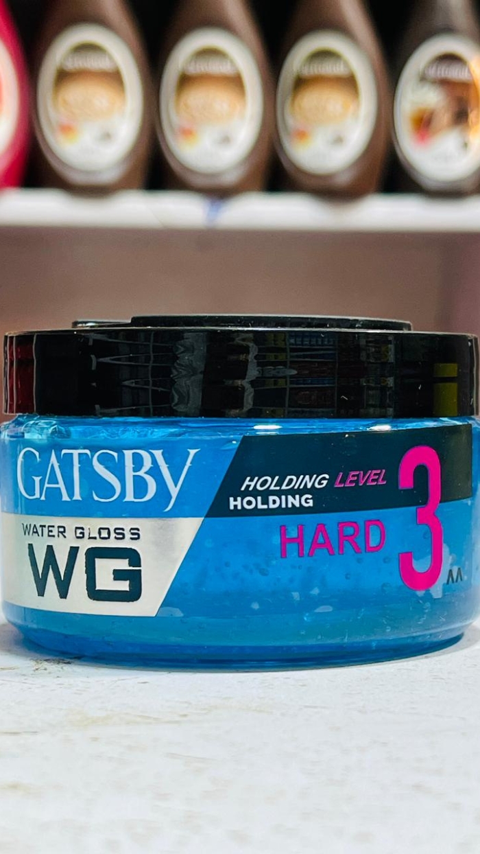 Gatsby Water Gloss Hard Hair Gel 150g Level 3 Medium Hold Indonesian Gul99 Gatsby Water Gloss Hard Hair Gel 150g Level 3 Medium Hold Indonesian Gul99