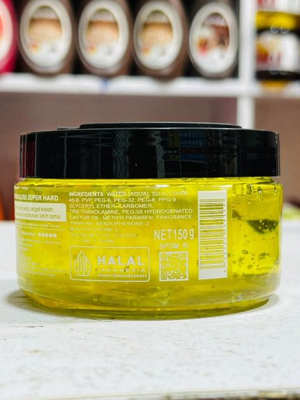 Gatsby Water Gloss Super Hard Hair Gel 150g Level 5 Strong Hold Indonesian Gul99
