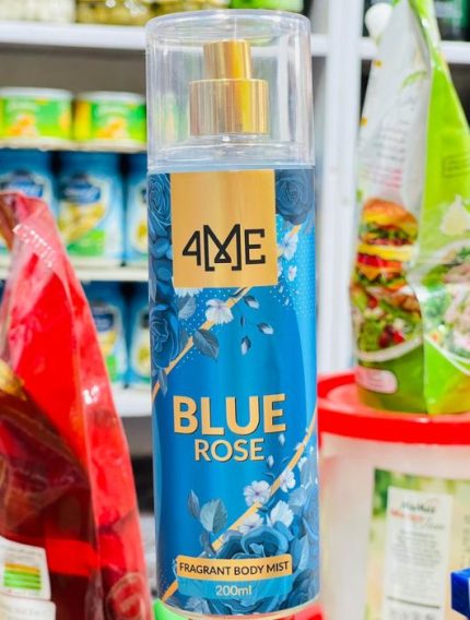 4ME Body Mist Blue Rose 200ml – Fresh Floral Long Lasting Fragrance Spray