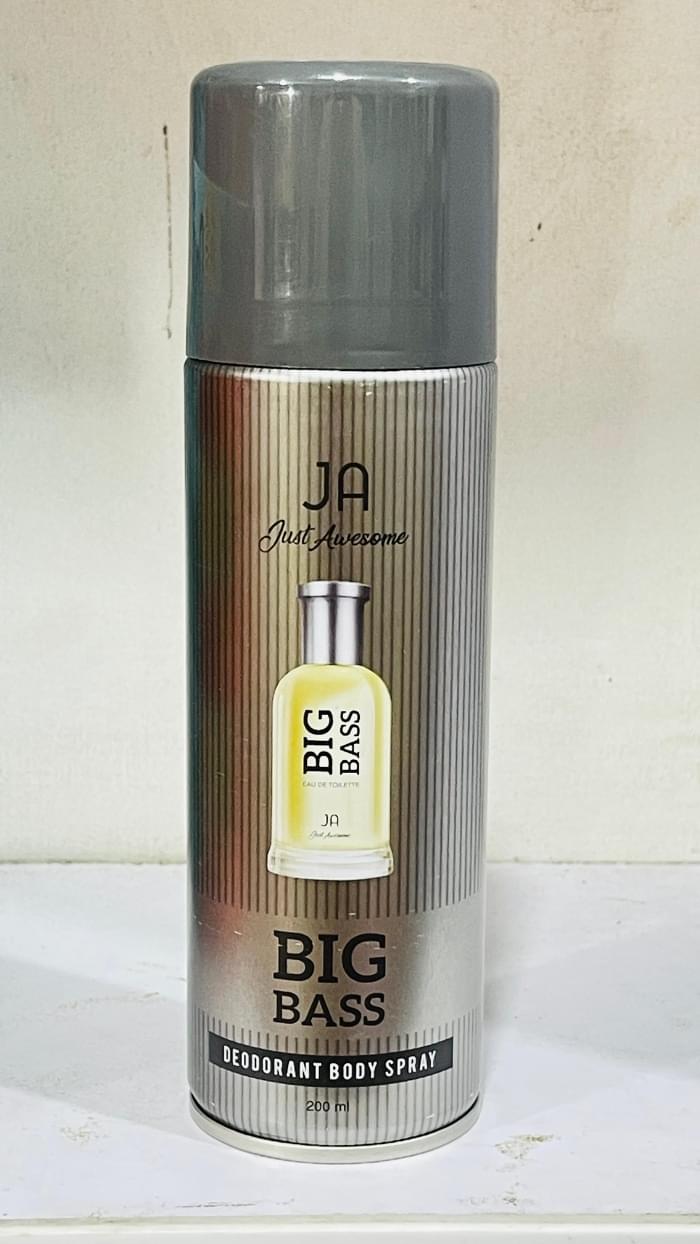 BIG BASS Deodorant Body Spray 200ml JA Just Awesome | Gul99