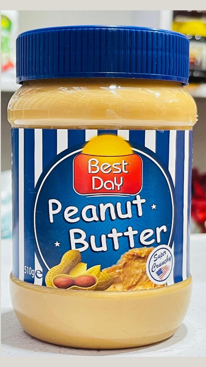 Best Day Peanut Butter Super Crunchy 510g American Import | Gul99