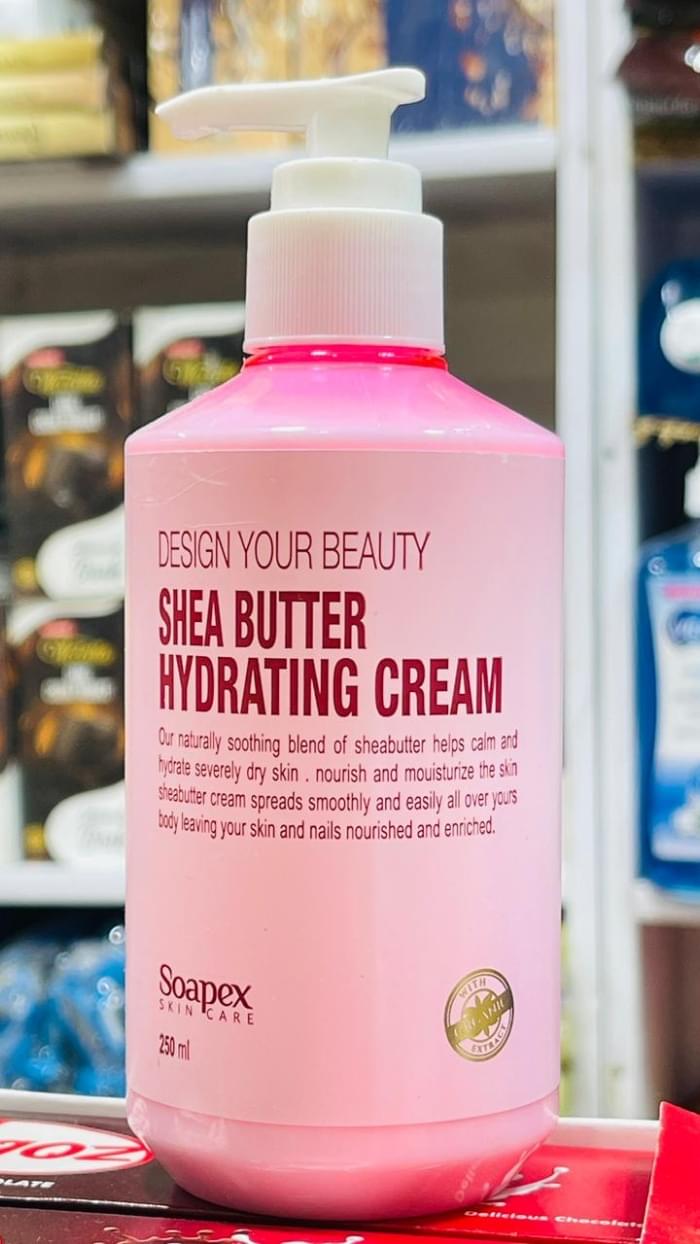 Soapex Shea Butter Hydrating Cream 250ml Soapex Shea Butter Hydrating Cream 250ml