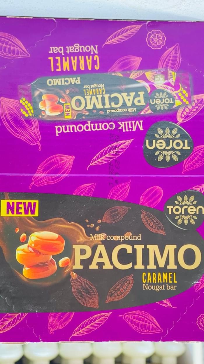 Toren Pacimo Caramel Nougat Bar 24pcs